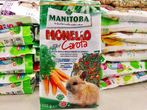 Thức Ăn Thỏ Monleno Carota 900gr